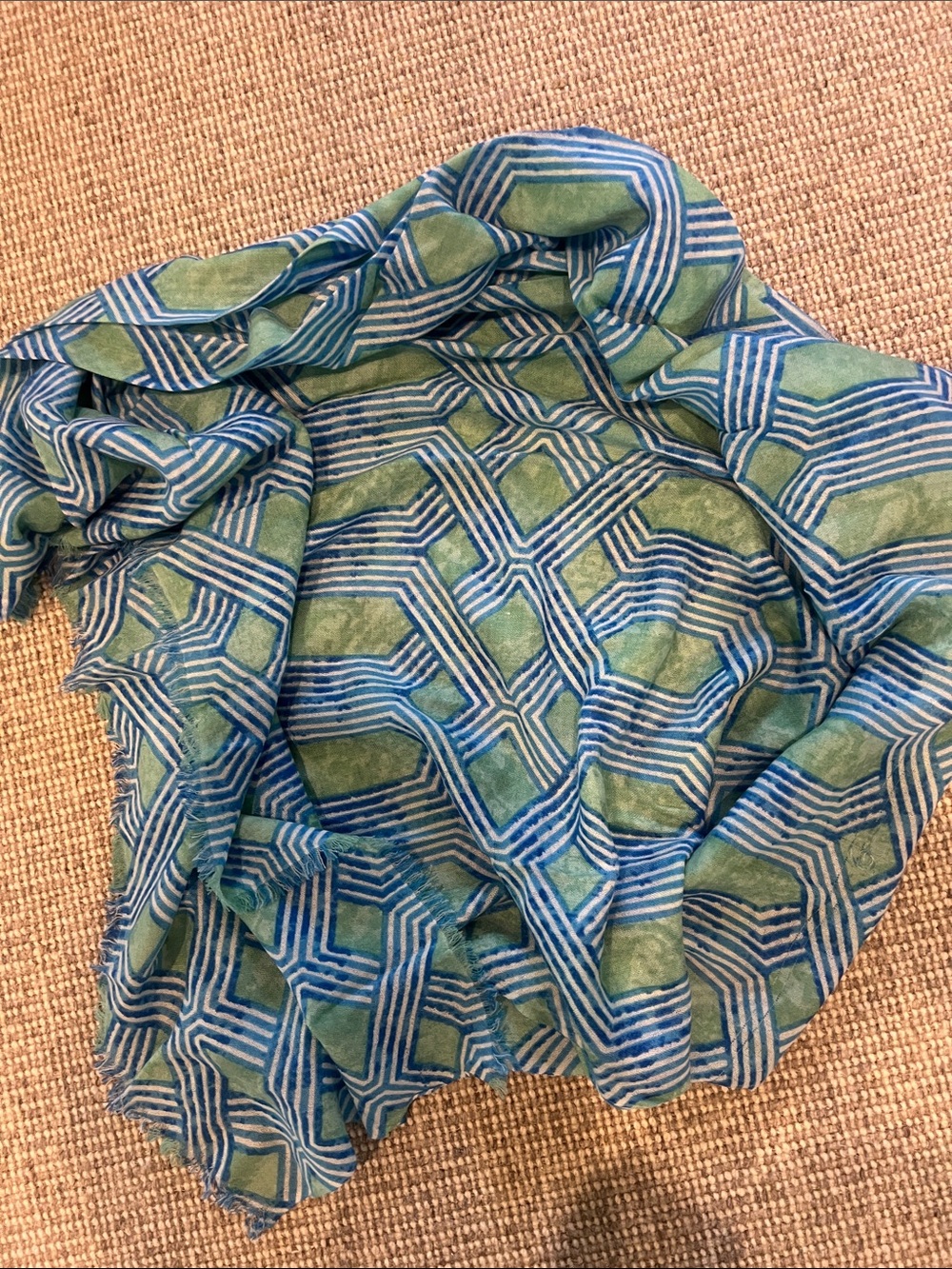 J McLaughlin 100% wool scarf.